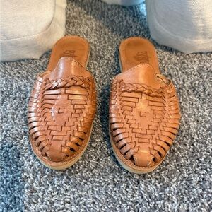 Mexican tan huaraches